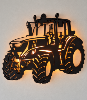 graveren en snijden led lamp tractor