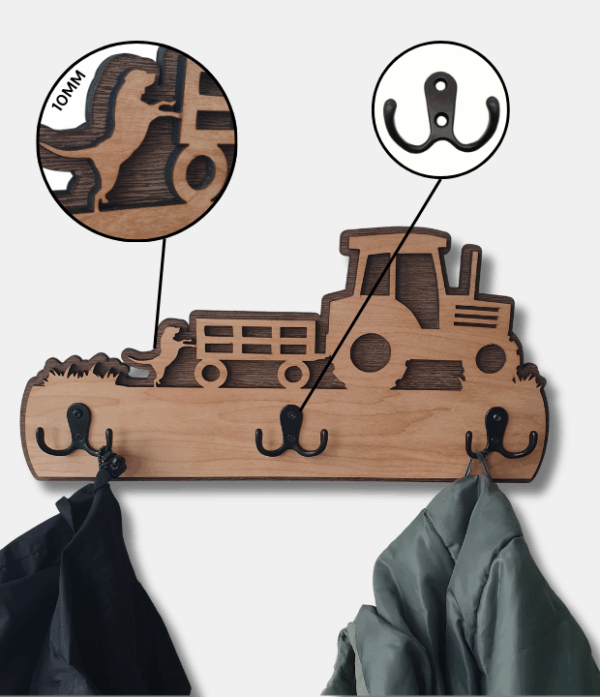 Tractor kapstok