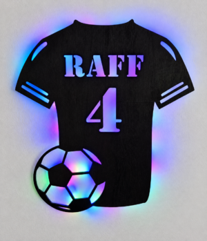 graveren en snijden led lamp shirt